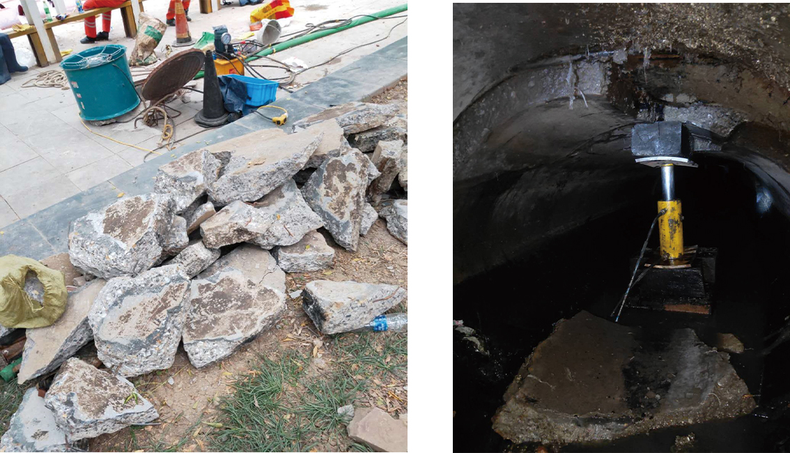 成县管道预处理